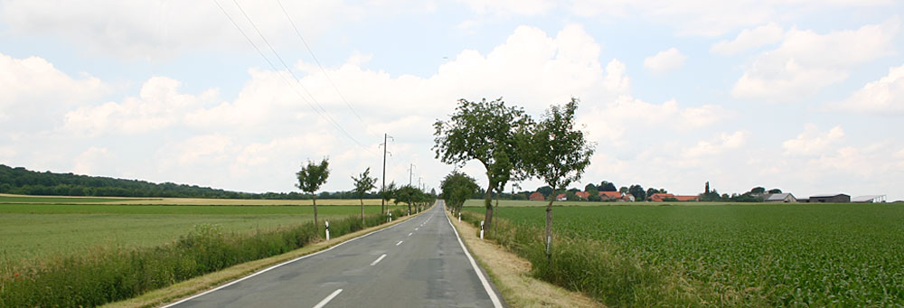 Beuchte Ortsansicht von Osten
