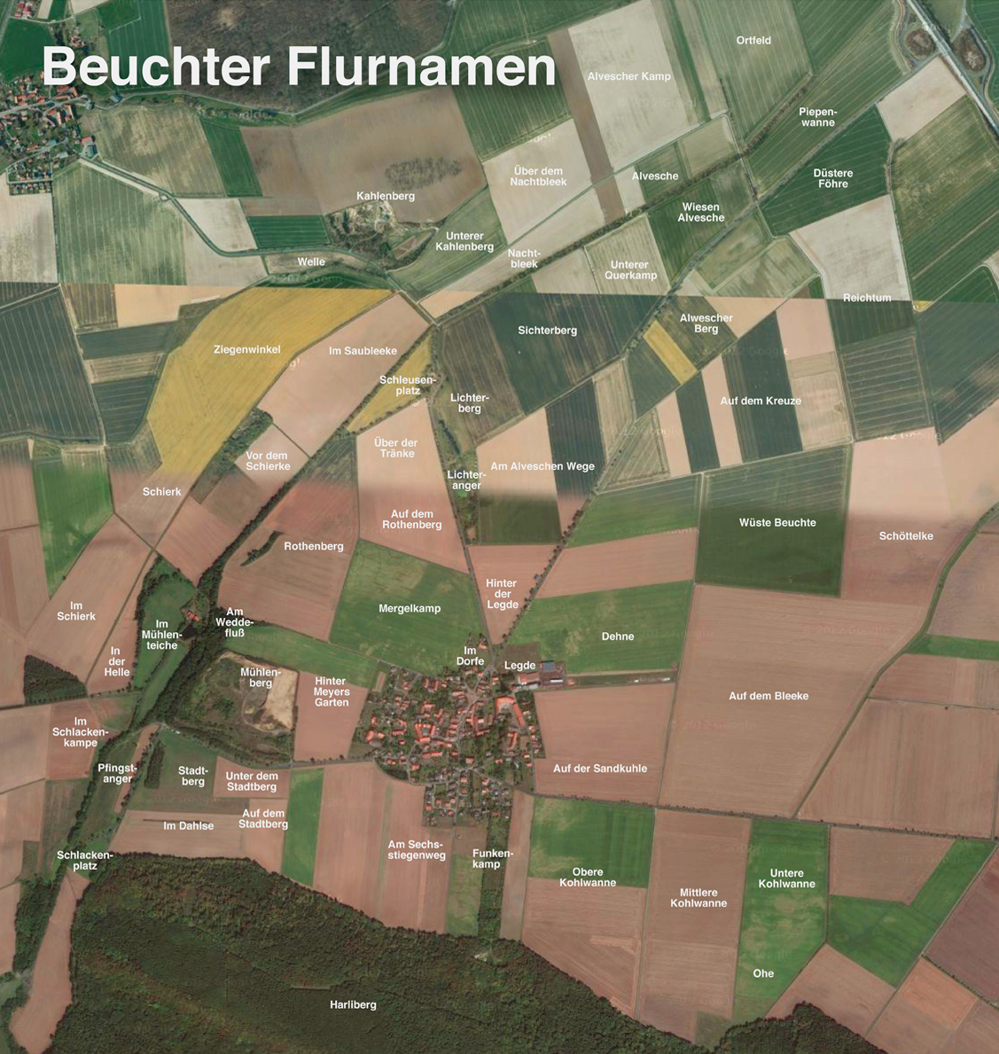 Beuchter Flurnamen
