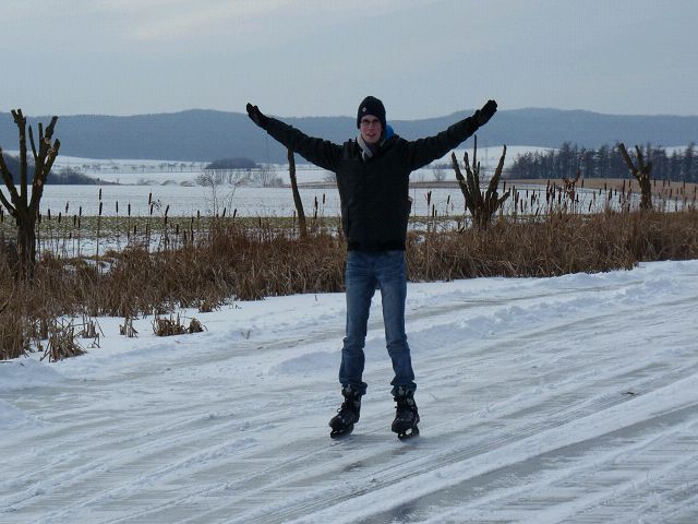 Marco Bode auf dem Looperteich